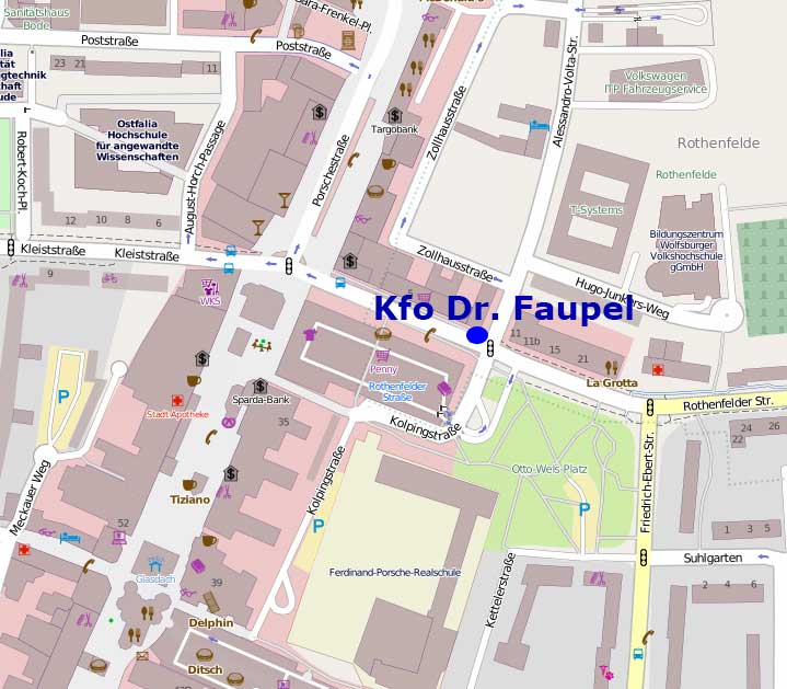 Anfahrt Kfo Dr. Faupel